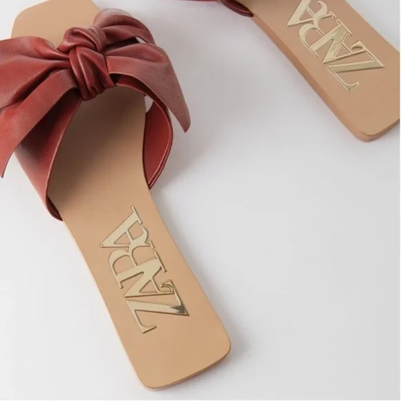 Sold ❌ ZARA BOW FLATS - Picture 7 of 17